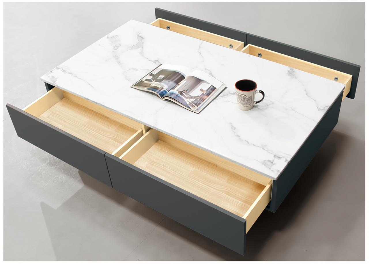 道格石面大茶几