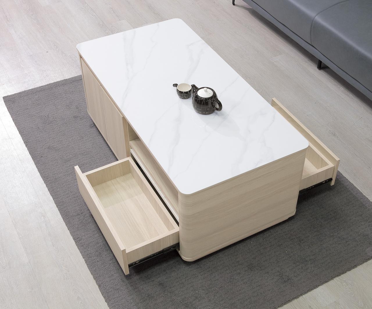 華格納 4 尺岩板茶几