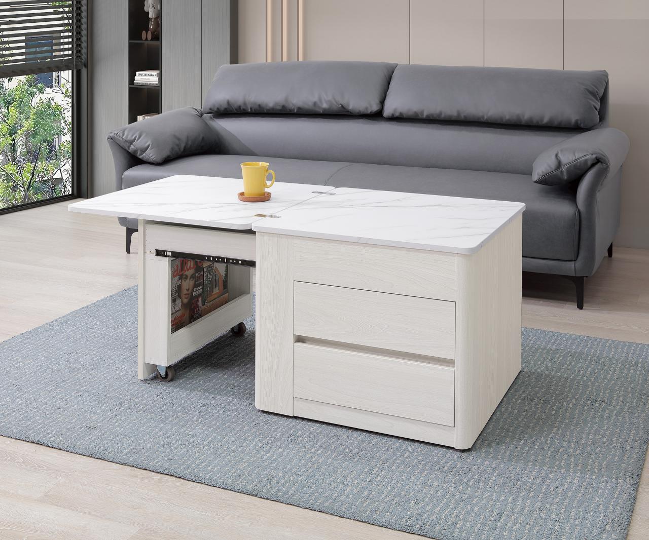 蕾娜 2尺拉伸茶几