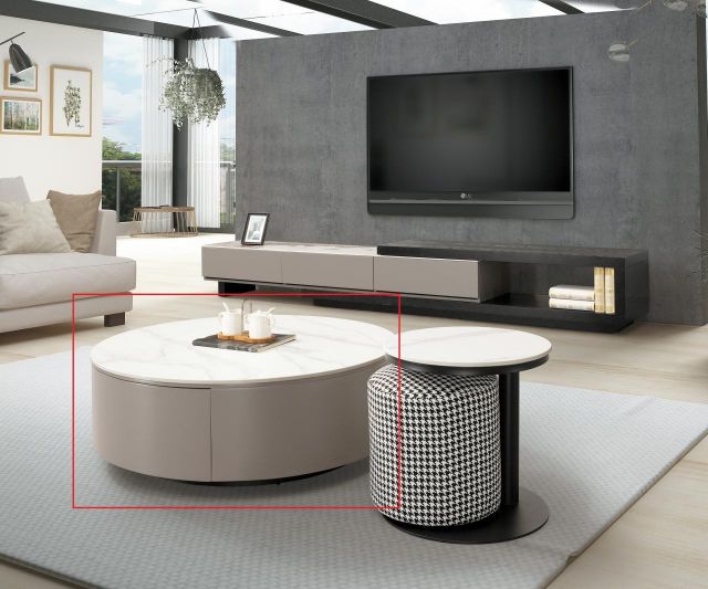 艾塞爾岩板大茶几