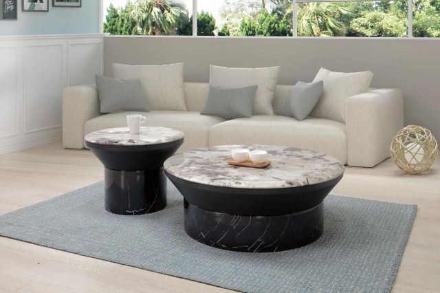 庫斯石面茶几組(可各別單買)