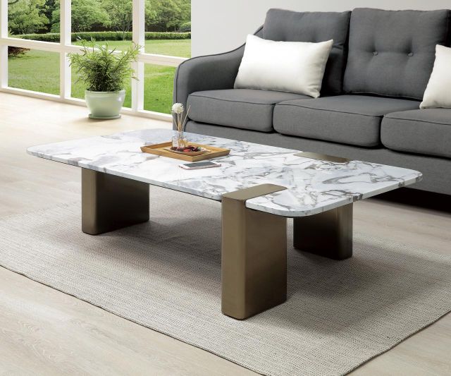 馬庫斯石面大茶几
