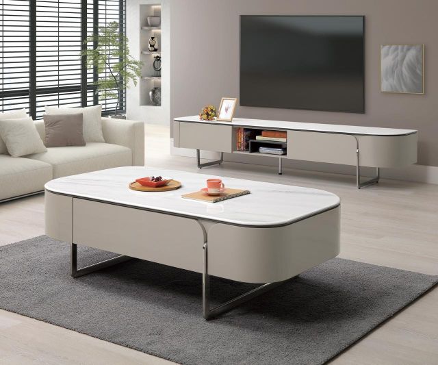 艾維克石面大茶几