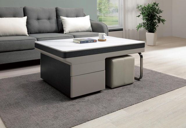 弗里達功能岩板茶几