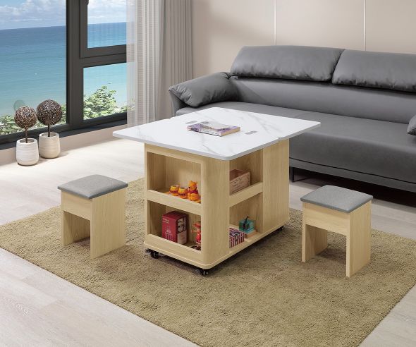 萊特旋轉桌面移動功能櫃